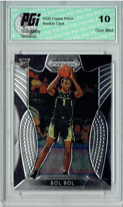 Bol Bol 2019 Prizm Draft #45 Rookie Card PGI 10