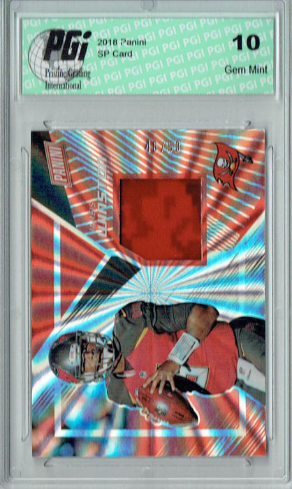 Jameis Winston 2018 Panini #JW Lasers #46/50 Card PGI 10