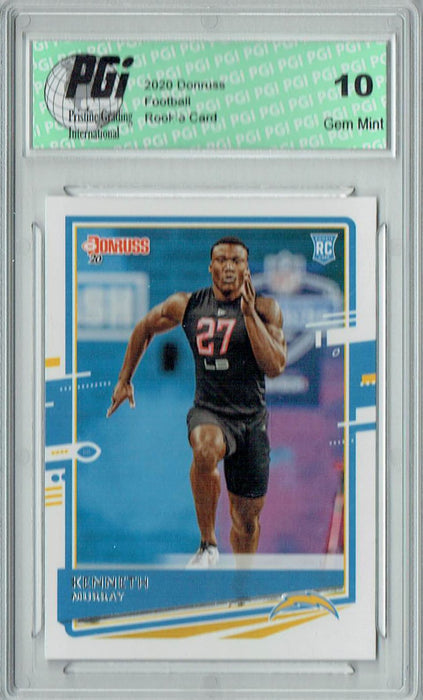 Kenneth Murray 2020 Donruss #266 Rookie Card PGI 10