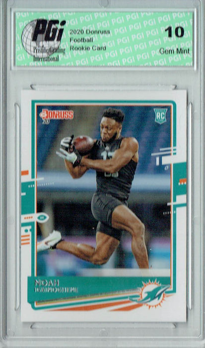 Noah Igbinoghene  2020 Donruss #261 Rookie Card PGI 10