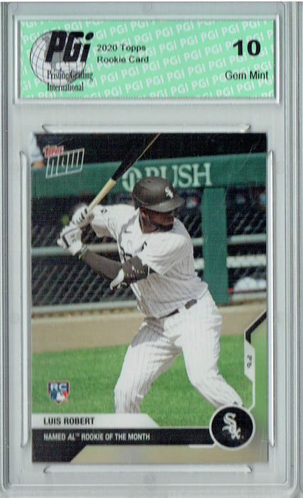 Luis Robert 2020 Topps Now #204 Just 4,577 Made Rookie Card PGI 10