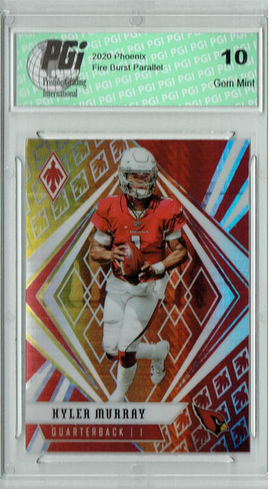 Kyler Murray 2020 Phoenix #23 Fanatics Fire Burst Card PGI 10