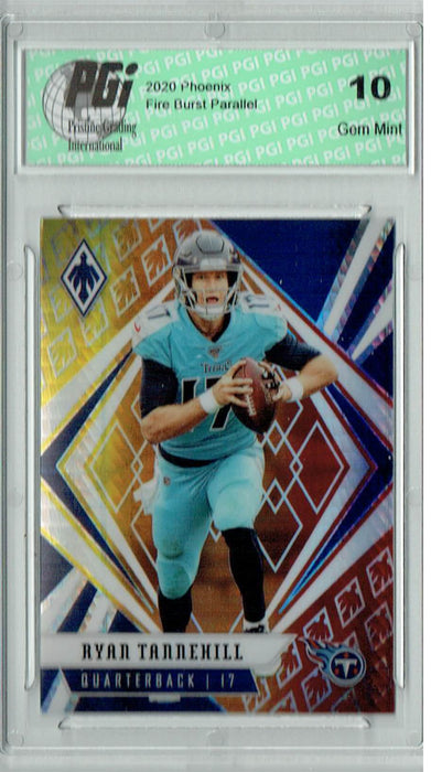 Ryan Tannehill 2020 Phoenix #55 Fanatics Fire Burst Card PGI 10