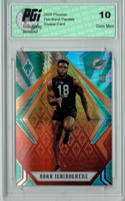 Noah Igbinoghene 2020 Phoenix #154 Fanatics Fire Burst Rookie Card PGI 10