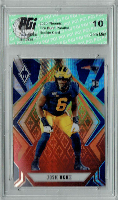 Josh Uche 2020 Phoenix #168 Fanatics Fire Burst Rookie Card PGI 10