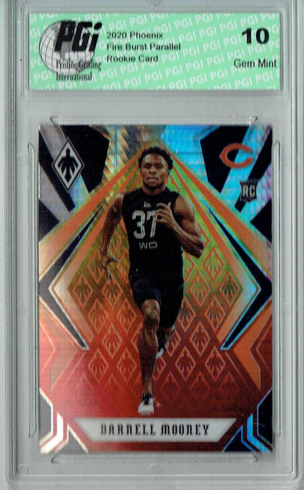 Darnell Mooney 2020 Phoenix #179 Fanatics Fire Burst Rookie Card PGI 10