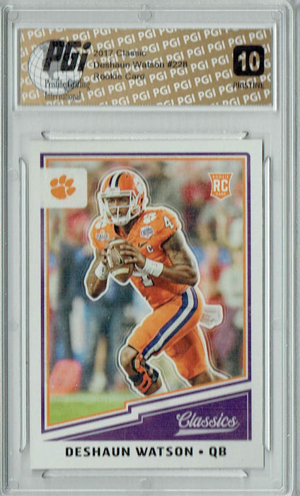 Deshaun Watson 2017 Panini Classics #228 PRISTINE Rookie Card PGI 10