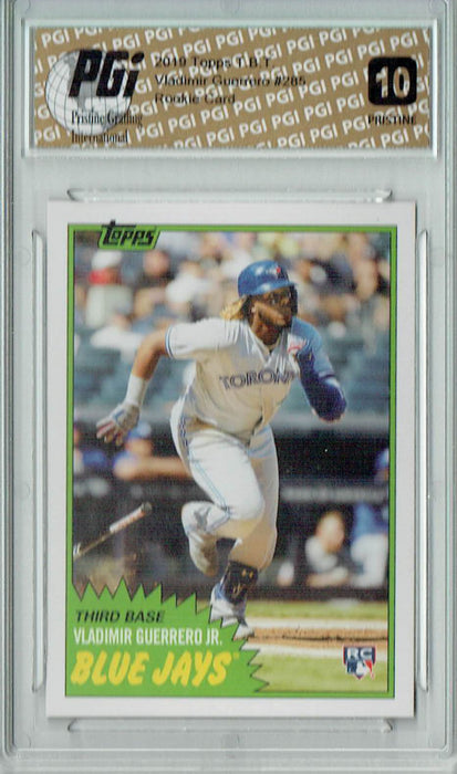 Vladimir Guerrero 2019 Topps TBT #285 PRISTINE Rookie Card PGI 10