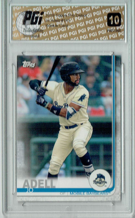 Jo Adell 2019 Topps Pro Debut #141 PRISTINE Rookie Card PGI 10