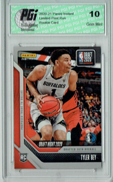 Tyler Bey 2020 Panini Instant Draft Night #DN31 283 Made Rookie Card PGI 10