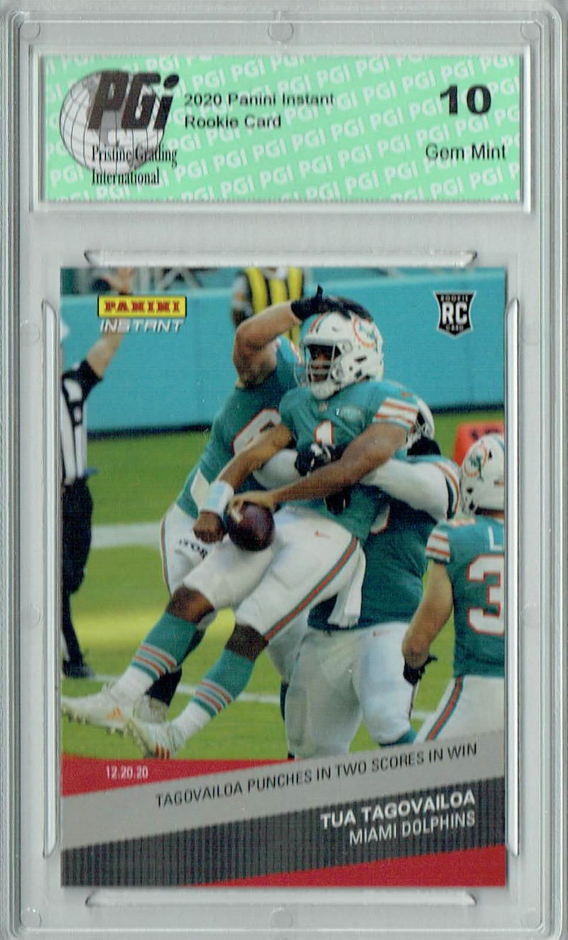 Tua Tagovailoa 2020 Panini Instant #172 Only 463 Made Rookie Card PGI 10