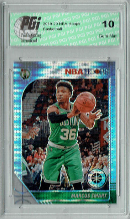 Marcus Smart 2019 NBA Hoops #8 Pulsar Premium Stock Card PGI 10