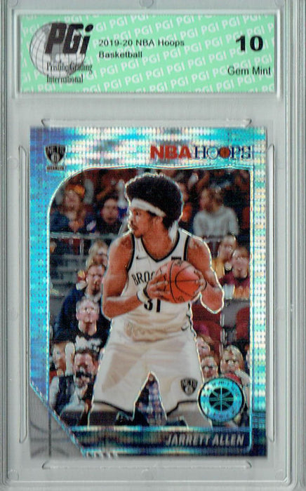 Jarrett Allen 2019 NBA Hoops #12 Pulsar Premium Stock Card PGI 10