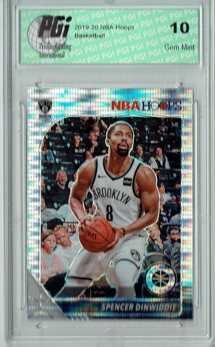 Spencer Dinwiddie 2019 NBA Hoops #13 Pulsar Premium Stock Card PGI 10