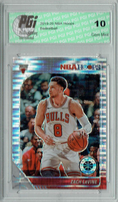 Zach LaVine 2019 NBA Hoops #25 Pulsar Premium Stock Card PGI 10