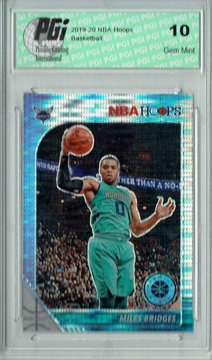 Miles Bridges 2019 NBA Hoops #20 Pulsar Premium Stock Card PGI 10