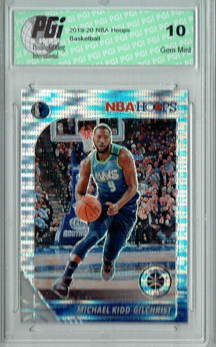 Michael Kidd-Gilchrist 2019 NBA Hoops #21 Pulsar Premium Stock Card PGI 10