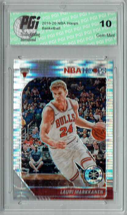 Lauri Markkanen 2019 NBA Hoops #27 Pulsar Premium Stock Card PGI 10