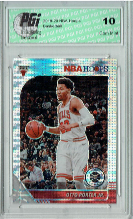 Otto Porter Jr. 2019 NBA Hoops #28 Pulsar Premium Stock Card PGI 10