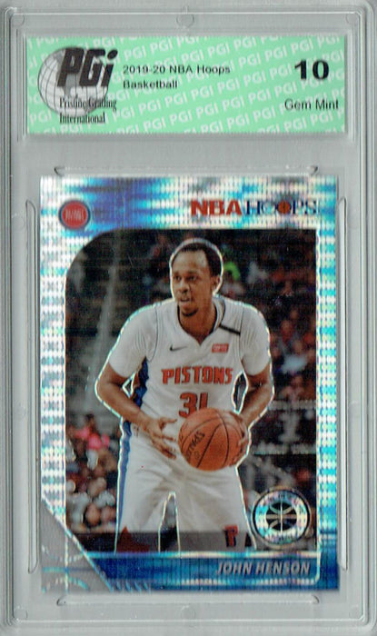 John Henson 2019 NBA Hoops #35 Pulsar Premium Stock Card PGI 10