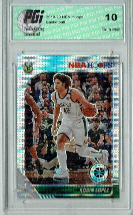 Robin Lopez 2019 NBA Hoops #31 Pulsar Premium Stock Card PGI 10