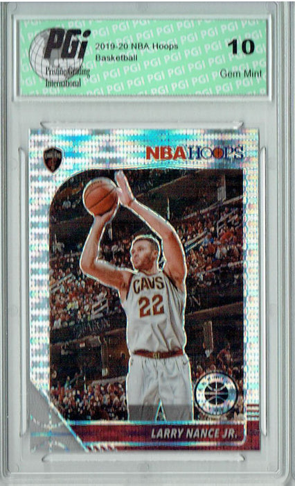 Larry Nance Jr. 2019 NBA Hoops #37 Pulsar Premium Stock Card PGI 10