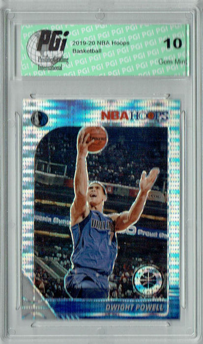 Dwight Powell 2019 NBA Hoops #45 Pulsar Premium Stock Card PGI 10