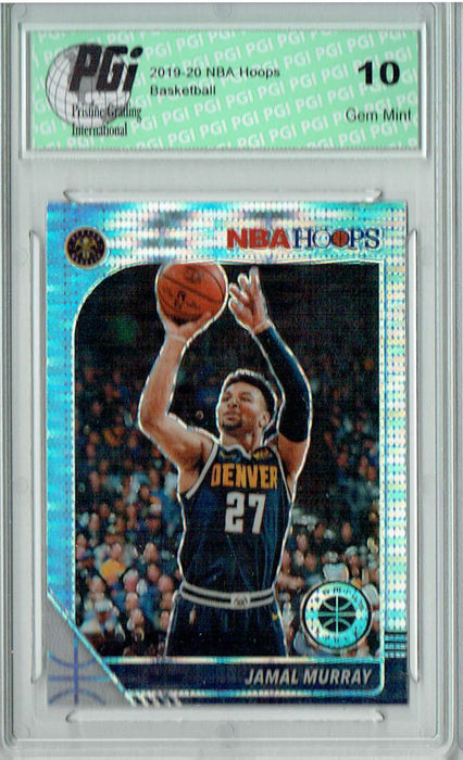 Jamal Murray 2019 NBA Hoops #46 Pulsar Premium Stock Card PGI 10