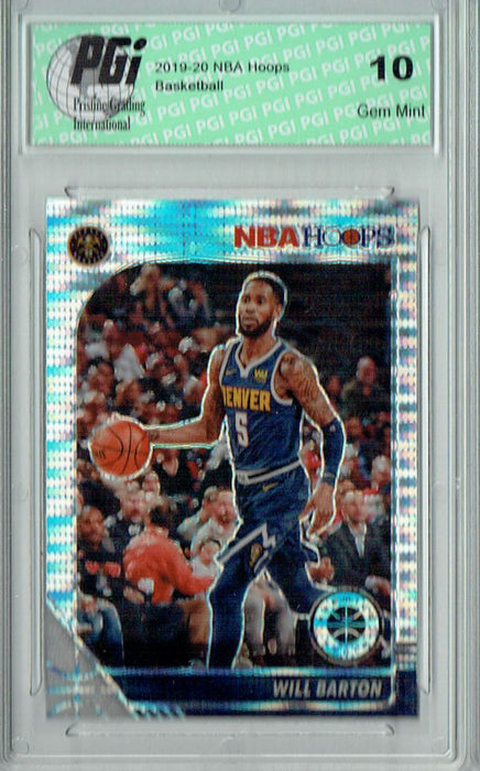 Will Barton 2019 NBA Hoops #48 Pulsar Premium Stock Card PGI 10