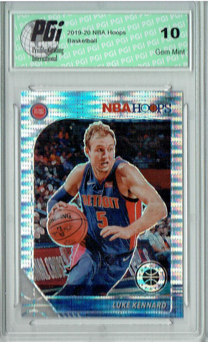 Luke Kennard 2019 NBA Hoops #55 Pulsar Premium Stock Card PGI 10