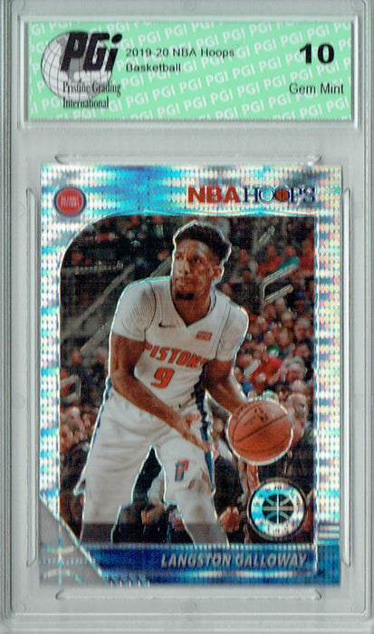 Langston Galloway 2019 NBA Hoops #56 Pulsar Premium Stock Card PGI 10