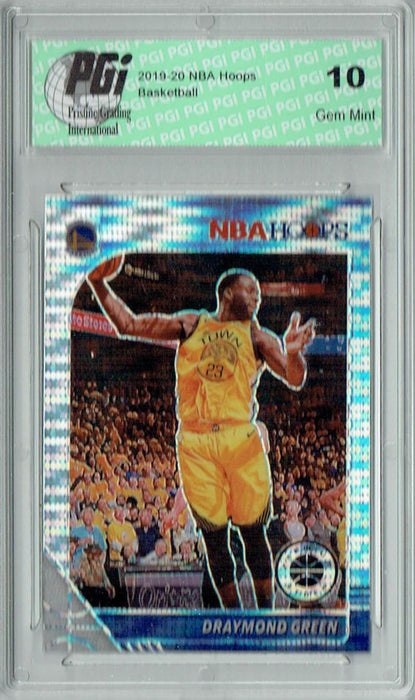 Draymond Green 2019 NBA Hoops #62 Pulsar Premium Stock Card PGI 10