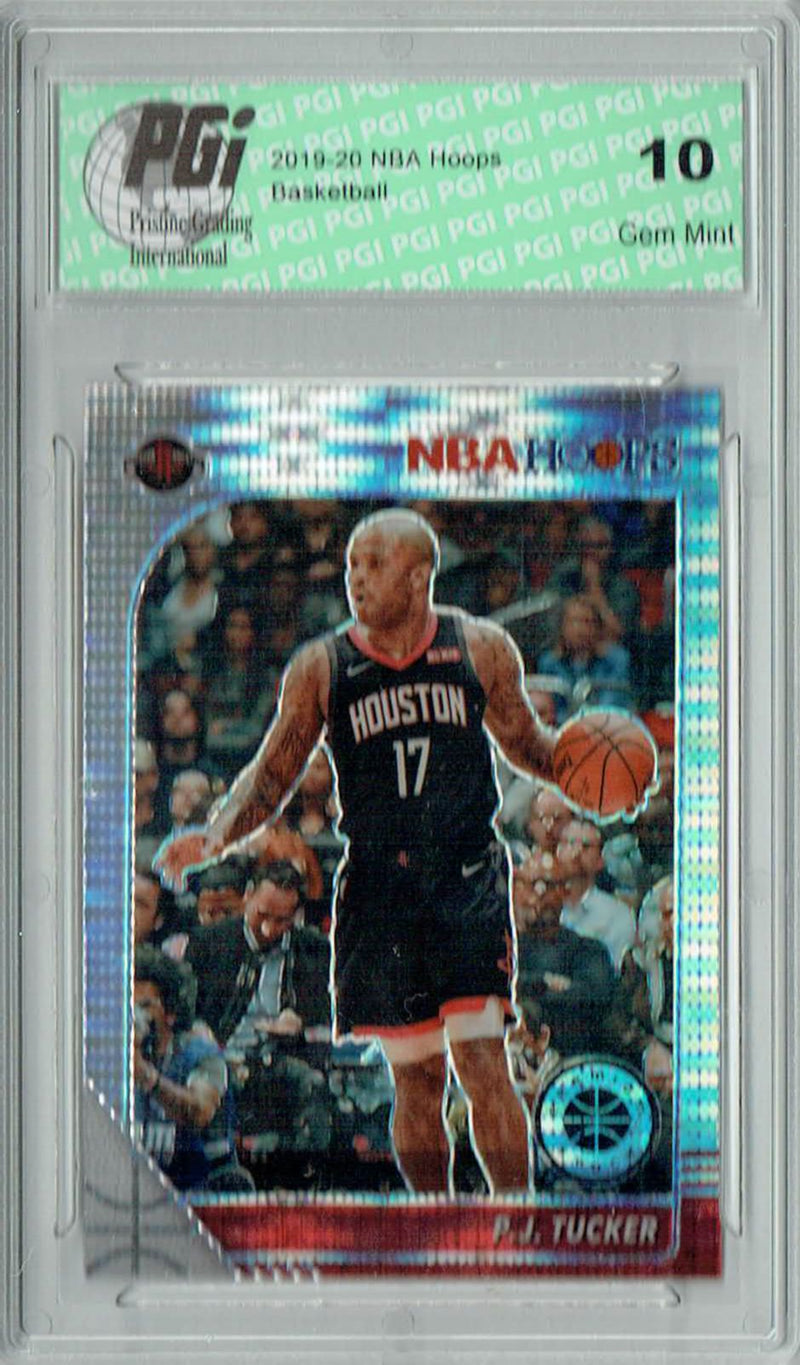 P.J. Tucker 2019 NBA Hoops #70 Pulsar Premium Stock Card PGI 10