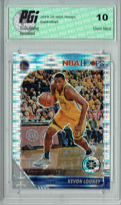 Kevon Looney 2019 NBA Hoops #65 Pulsar Premium Stock Card PGI 10