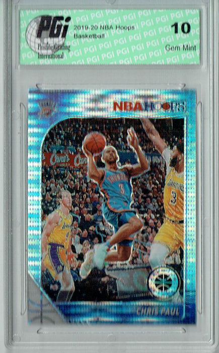 Chris Paul 2019 NBA Hoops #67 Pulsar Premium Stock Card PGI 10