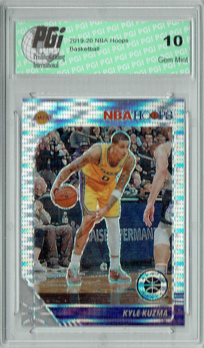 Kyle Kuzma 2019 NBA Hoops #88 Pulsar Premium Stock Card PGI 10