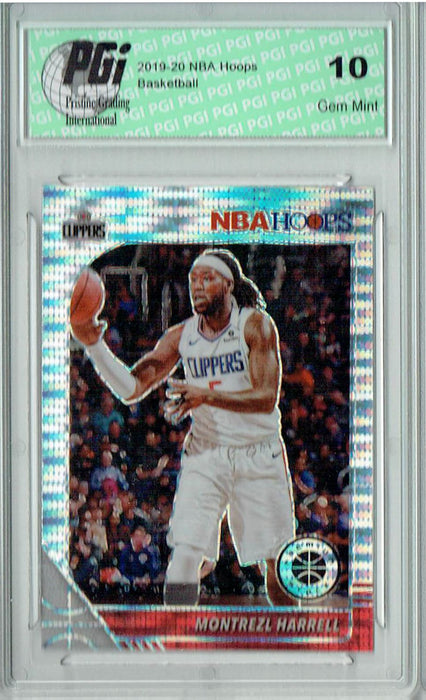 Montrezl Harrell 2019 NBA Hoops #82 Pulsar Premium Stock Card PGI 10