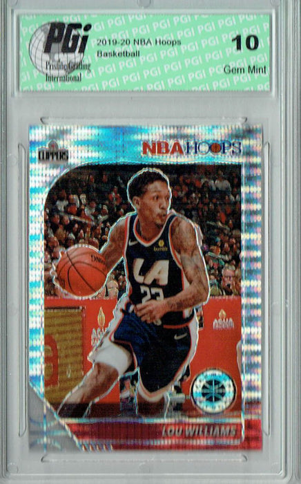 Lou Williams 2019 NBA Hoops #84 Pulsar Premium Stock Card PGI 10