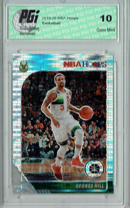 George Hill 2019 NBA Hoops #93 Pulsar Premium Stock Card PGI 10