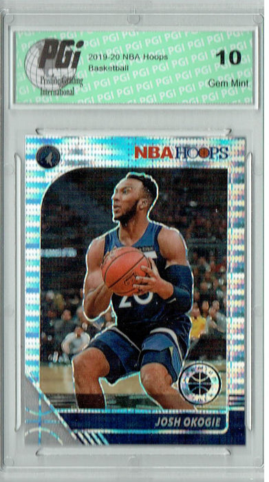 Josh Okogie 2019 NBA Hoops #113 Pulsar Premium Stock Card PGI 10