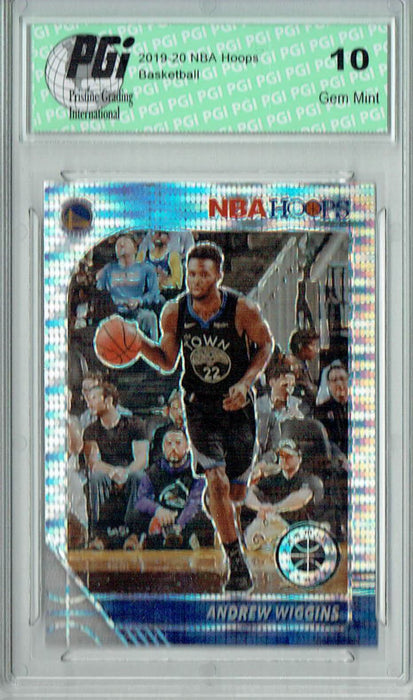 Andrew Wiggins 2019 NBA Hoops #110 Pulsar Premium Stock Card PGI 10