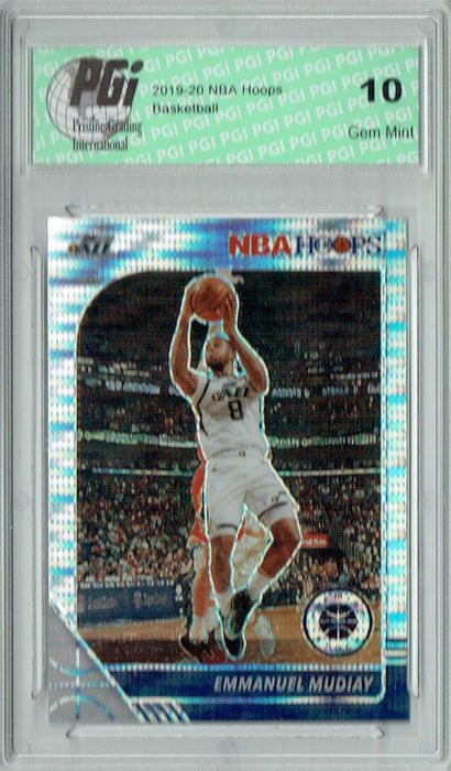 Emmanuel Mudiay 2019 NBA Hoops #124 Pulsar Premium Stock Card PGI 10