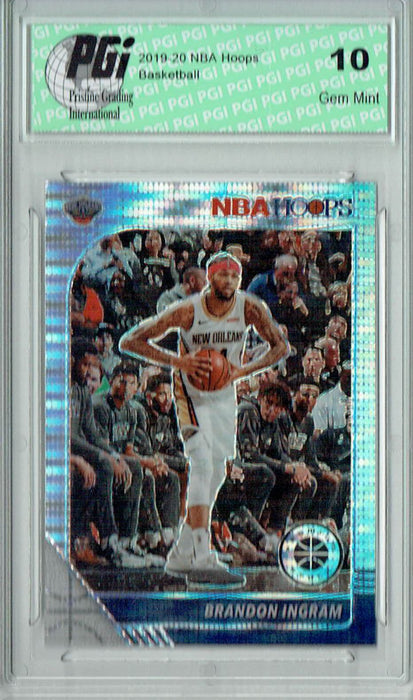 Brandon Ingram 2019 NBA Hoops #119 Pulsar Premium Stock Card PGI 10