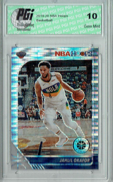 Jahlil Okafor 2019 NBA Hoops #120 Pulsar Premium Stock Card PGI 10