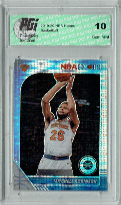 Mitchell Robinson 2019 NBA Hoops #126 Pulsar Premium Stock Card PGI 10