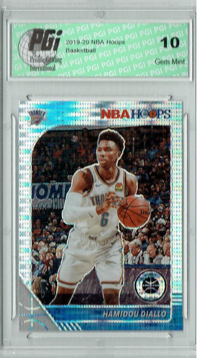 Hamidou Diallo 2019 NBA Hoops #131 Pulsar Premium Stock Card PGI 10