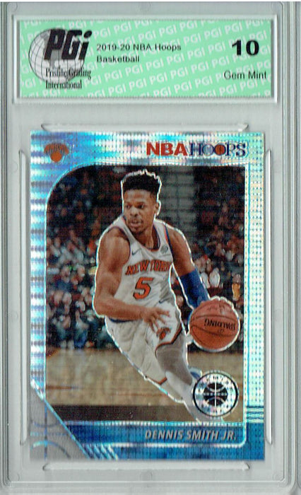 Dennis Smith Jr. 2019 NBA Hoops #127 Pulsar Premium Stock Card PGI 10