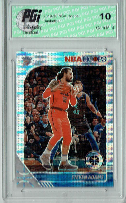 Steven Adams 2019 NBA Hoops #130 Pulsar Premium Stock Card PGI 10