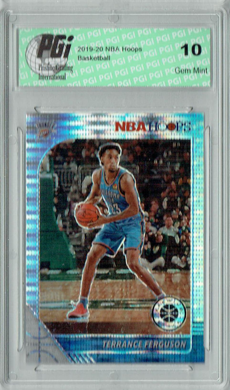 Terrance Ferguson 2019 NBA Hoops #135 Pulsar Premium Stock Card PGI 10