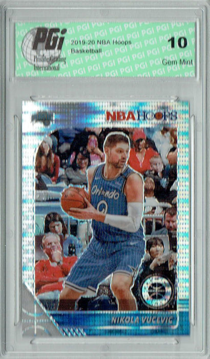 Nikola Vucevic 2019 NBA Hoops #142 Pulsar Premium Stock Card PGI 10